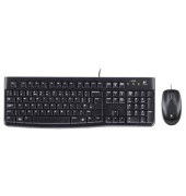 Tastatur-Maus-Set MK120, mit Kabel (USB), leise, schwarz