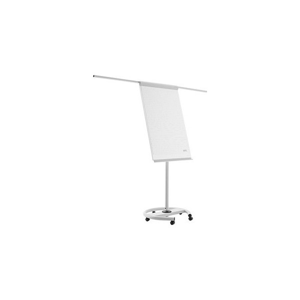 4013695021720 - Holtz Office Support Gmbh - Flipchart Schreibfläche B680xH1065mm creme lichtgrau fahrbar magnetoplan