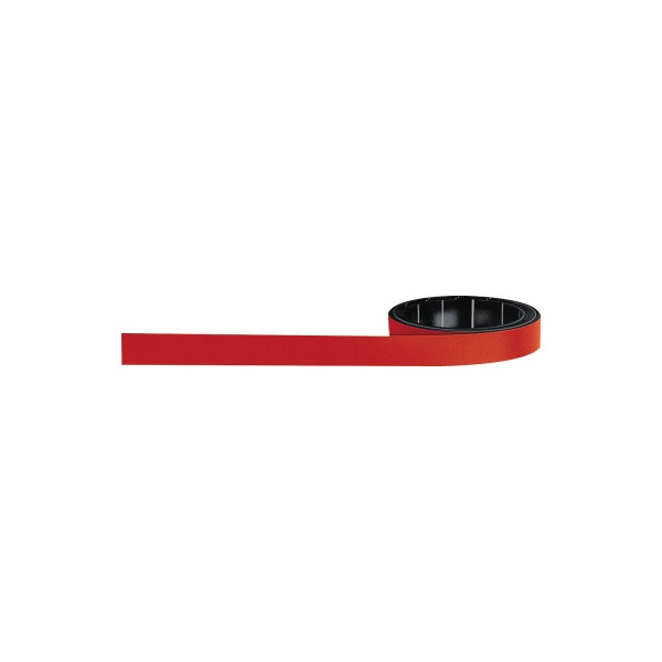 4013695007885 - Magnetoplan - Magnetband ® magnetoflex 10 mm x 1 m (b x l) Gummi magnetisiert rot