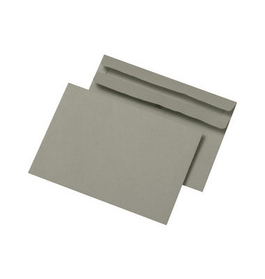 Briefumschlag 30005397, C6, ohne Fenster, selbstklebend, 75g, grau
