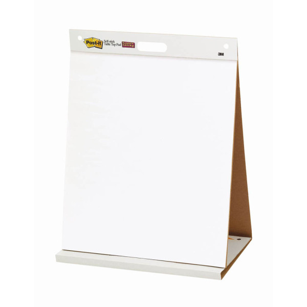 0021200596384 - Post-it® Super Sticky Meeting Charts 563R B 508 x H 584 mm 1 Block 20 Blatt weiß blanko