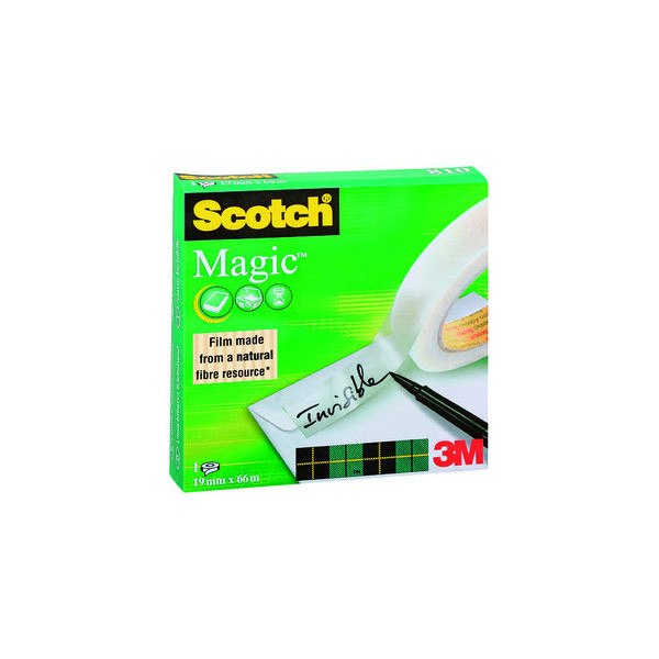 3134375005913 - - Scotch scotch® Magic™ 810 M8101966 Klebeband Scotch® Magic™ 810 Transparent (l x b) 66 m x 19 mm 1 s