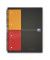 Collegeblock 100103664 Notebook, kariert / kariert Rand beidseitig, A4+, 80g, schwarz, 80 Blatt