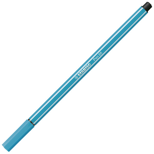 4006381333207 - Fasermaler Pen 68 Strichstärke 10 mm hellblau