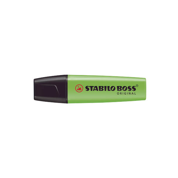 4006381333641 - Textmarker STABILO® BOSS Original Keilspitze lichtbeständig schnell trocknend grün 1 Stück