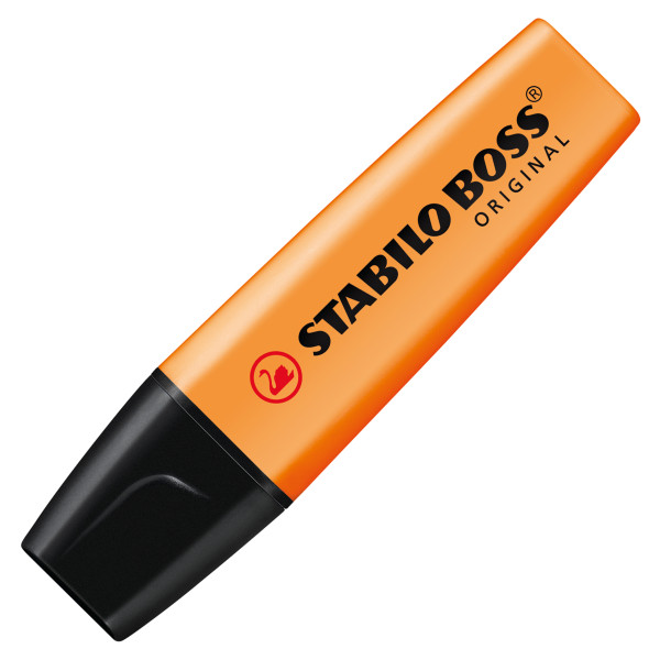 4006381333672 - Textmarker STABILO® BOSS Original Keilspitze lichtbeständig schnell trocknend orange 1 Stück