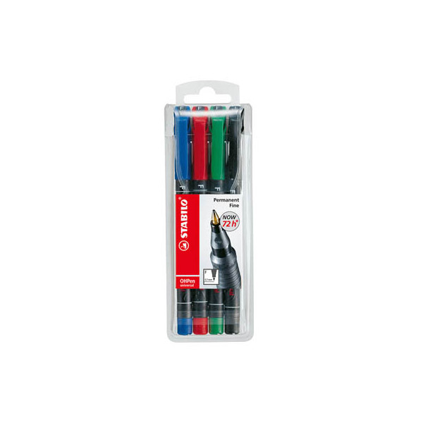 4006381114981 - Folienstift OHPen universal 842 F farbig sortiert 07 mm 4er Etui permanent 4006381114981 4 Stück