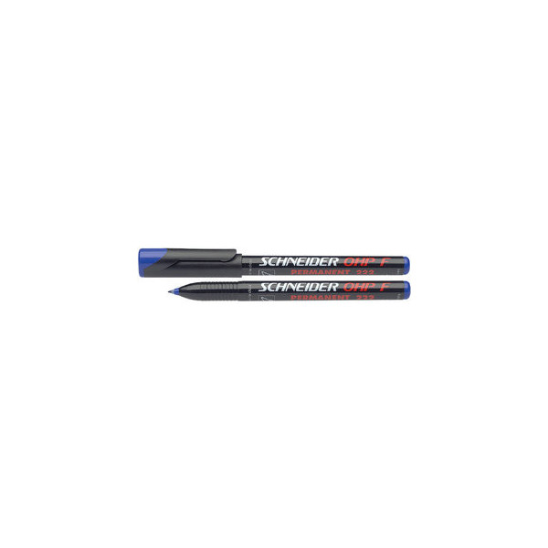 4004675002402 - Folienstift OHP 222 F blau 07 mm permanent 4004675002402 Schneider