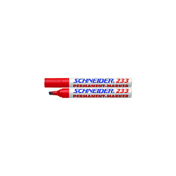 4004675000101 - Permanentmarker Maxx 233 rot 1-5 mm Keilspitze 4004675000101 Schneider