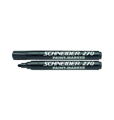 Lackmarker Maxx 270, SN127001, Stift, schwarz, 1-3mm Rundspitze