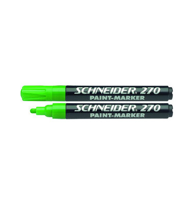 Lackmarker Maxx 270, SN127004, Stift, grün, 1-3mm Rundspitze