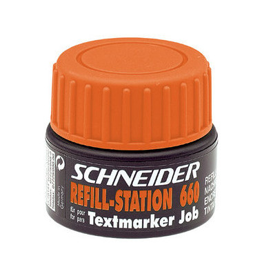  Textmarkernachfülltinte Maxx 660, 166006, orange,