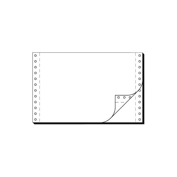 4004360362422 - Endlospapier 36242 A5 quer blanko 2-fach 6 Zoll x 240 mm 2000 Sätze 4004360362422 2000 Blatt