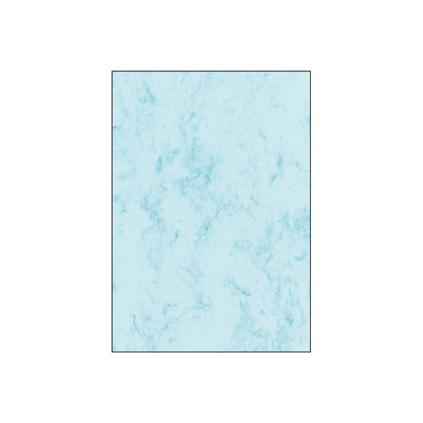 4004360947896 - Motivpapier DP551 A4 200g blau Marmor 4004360947896 50 Stück