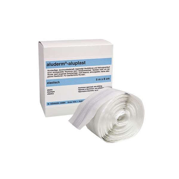 4250108808794 - Wundverbandpflaster elastisch aluplast 8cm x 5m gerollt 4250108808794 Söhngen