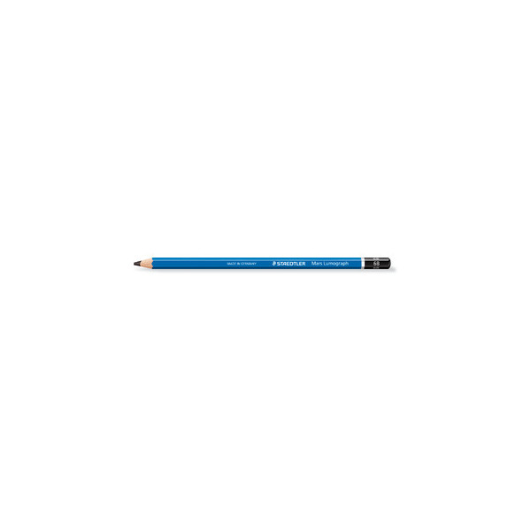 4007817104033 - STAEDTLER Mars Lumograph Bleistift 6B blau 1 St