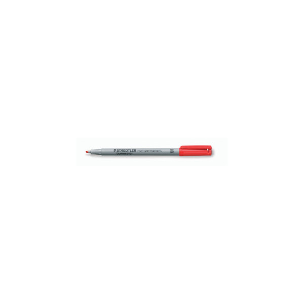 4007817304181 - Folienstift 312 B rot 10-25 mm non-permanent 4007817304181 Staedtler (Lumocolor)