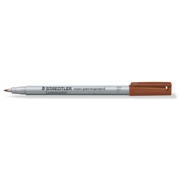 4007817332108 - Folienstift 316 F braun 06 mm non-permanent 4007817332108 Staedtler (Lumocolor)