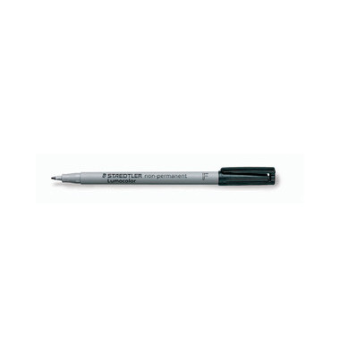 Folienstift 316 F schwarz 0,6 mm non-permanent