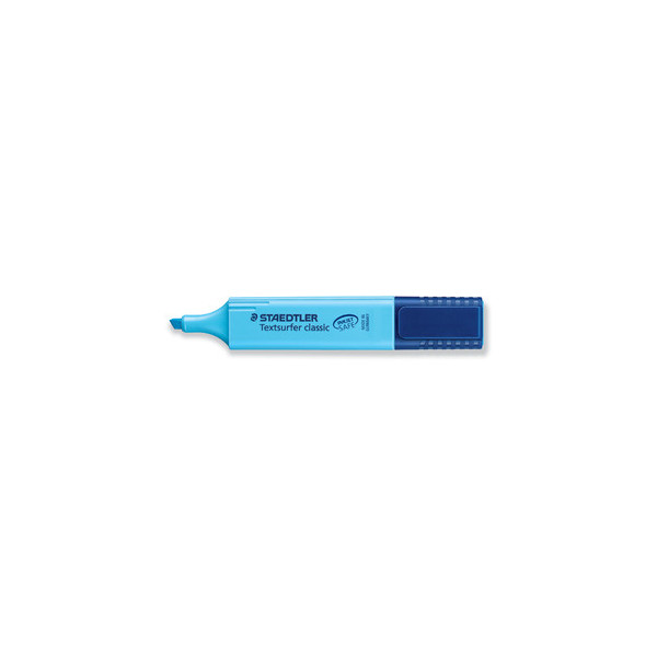 4007817304457 - STAEDTLER Textmarker Textsurfer Classic blau Strichstärke 10 - 50 mm Keilspitze lichtbeständig (364-3)