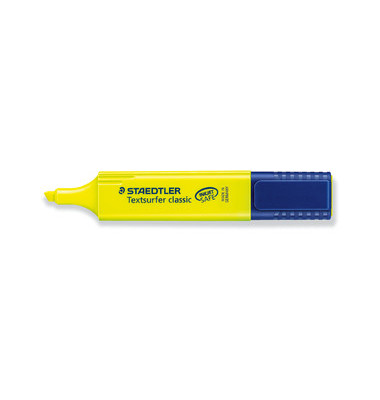 Textmarker Textsurfer classic 364, 364-1, gelb, 1-5mm Keilspitze