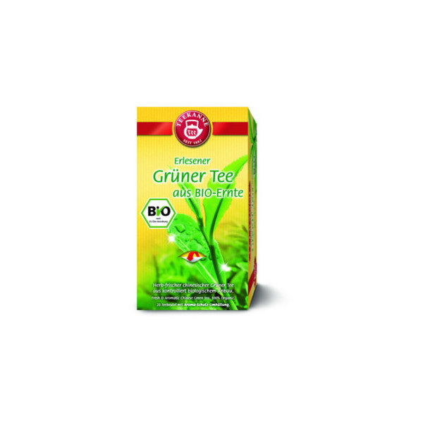 4009300007937 - TEEKANNE ORGANIC GREEN TEA Bio-Tee 20 Portionen