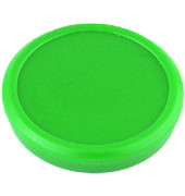 Haftmagnet 6828-18 rund 24x7mm (ØxH) grün 300g Haftkraft