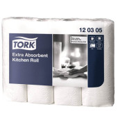 Küchenrollen Extra Absorbent 120305 3-lagig weiß Rolle à 51 Blatt