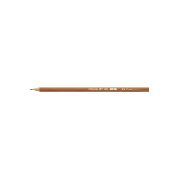 4005401117018 - Bleistift 111701 naturbraun B 4005401117018 Faber-Castel