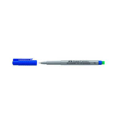 Folienstift Multimark 1514 F blau 0,6 mm non-permanent
