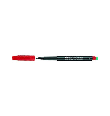 Folienstift Multimark 1523 S rot 0,4 mm permanent