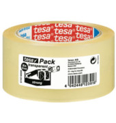 Packband Tesapack Strong 57167-00000-05, 50mm x 66m, PP, leise abrollbar, transparent