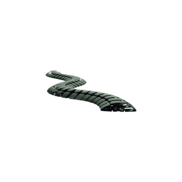 4016514018956 - Kabelbrücke 930032 Kunststoff Schwarz 1000 mm Inhalt 1 St - Bachmann