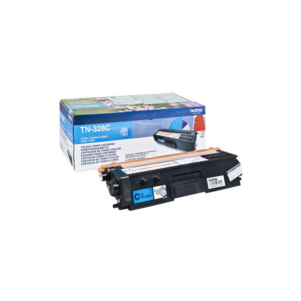 4977766679435 - TN328C Toner TN-328C Super Jumbo Cyan (ca 6000 Seiten) TN328C 4977766679435