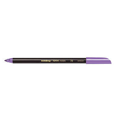 Faserschreiber 1200 color pen metallic violett 1-3 mm