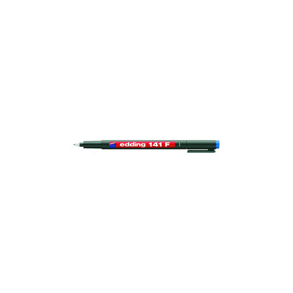 4004764004720 - Folienstift 141 f 06mm blau nicht dokumentenecht Schreibfarbe blau dokumentenecht Nein - Edding