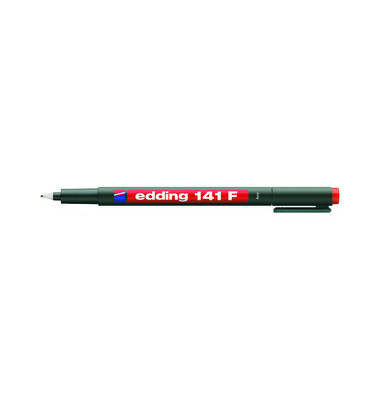 Folienstift 141 F rot 0,6 mm permanent