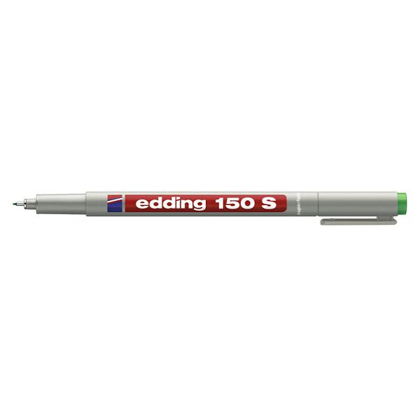 4004764003341 - Folienstift 150 s 150 s 03mm grün nicht dokumentenecht - Edding