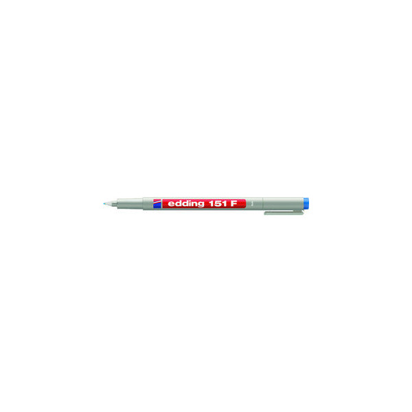 4004764007448 - Folienstift 151 F blau 06 mm non-permanent 4004764007448 Edding