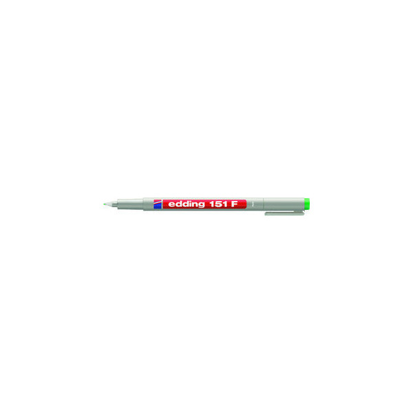 4004764007479 - Folienstift 151 F grün 06 mm non-permanent 4004764007479 Edding