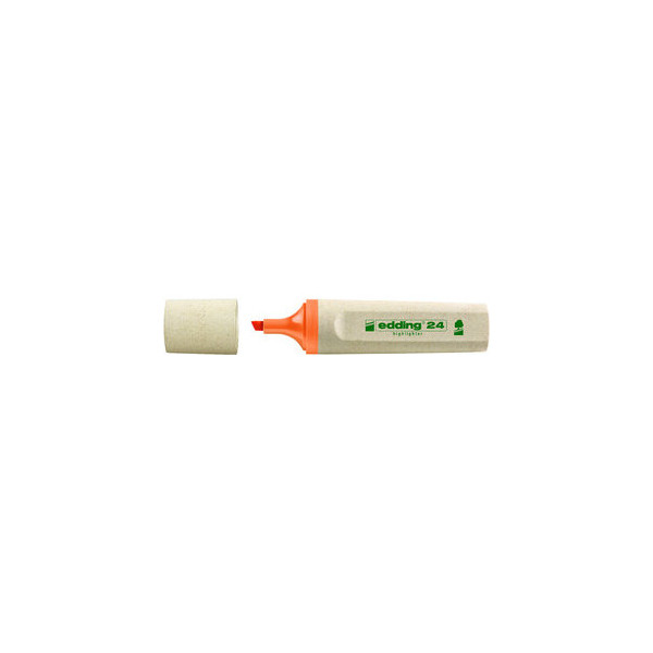 4004764928408 - Textmarker Highlighter 24 EcoLine 4-24006 orange 2-5mm Keilspitze 4004764928408 Edding