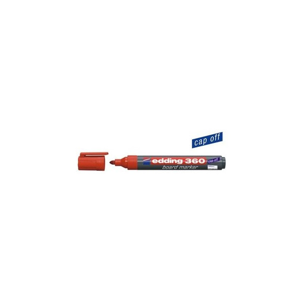 4004764391264 - EDDING 4-360002 Whiteboardmarker 360 rot Strichbreite 15-3 mm Rundspitze