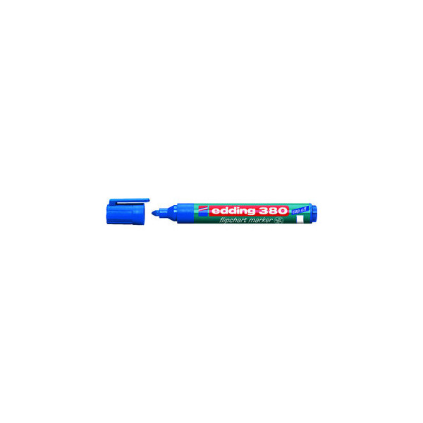 4004764013142 - Flipchartmarker 380 15-3mm blau 380 15-3mm blau Schreibfarbe blau - Edding