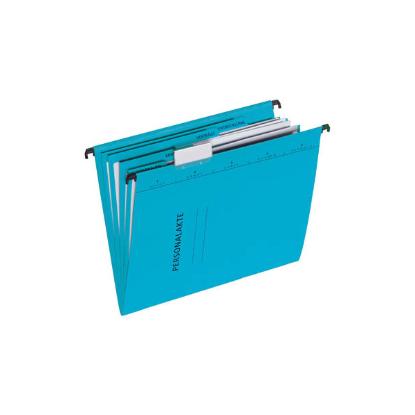 4013951012417 - Pagna - Personalmappe din A4 240g m² mit Organisationsaufdruck Karton blau