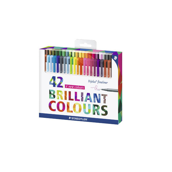 4007817019054 - 334 C42 Fineliner Triplus Brillant Colours 4007817019054 334 C42 42 Stück