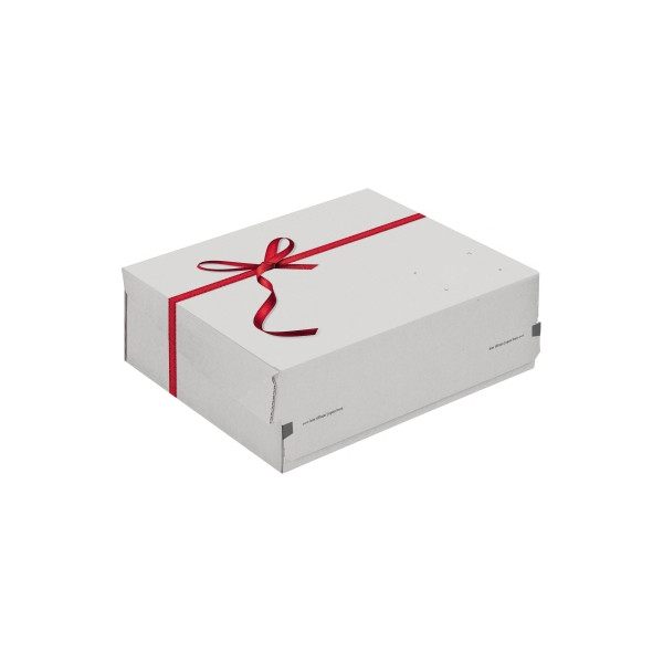 4033657964025 - Versandkarton Geschenkbox small CP06892 02 30011637 weiß für Geschenke innen 241x166x94mm Wellpappe 4033657964025 ColomPac