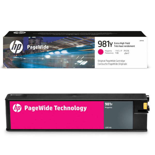 0889296095309 - Hewlett Packard - hp 981Y Magenta Original PageWide Druckerpatrone mit sehr hoher Reichweite