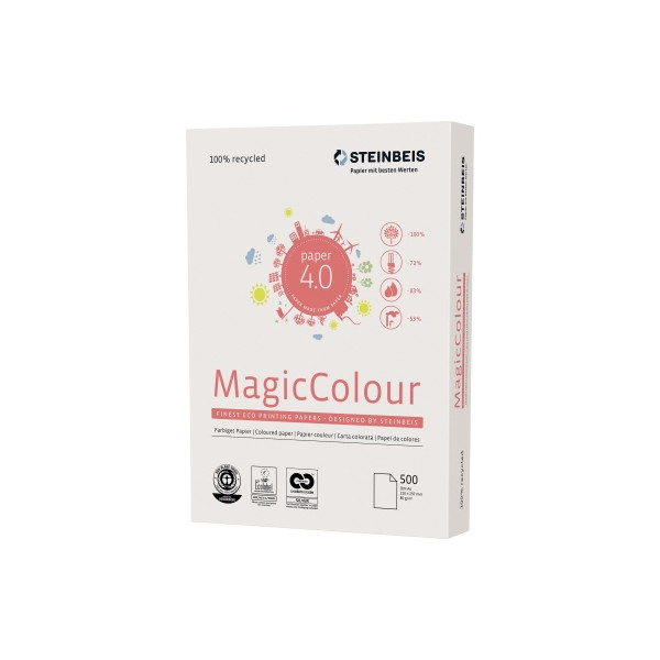 4260074841411 - Recyclingpapier Color (ehem Magic Colour) K2001666080A gelb pastell A4 80g  4260074841411 500 Blatt