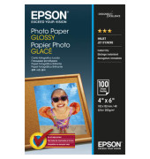 Fotopapier Glossy S042548, 10x15cm, für Inkjet, 200g weiß glänzend einseitig bedruckbar