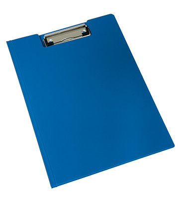 Klemmbrettmappe 125354650 A4 blau Polypropylen 